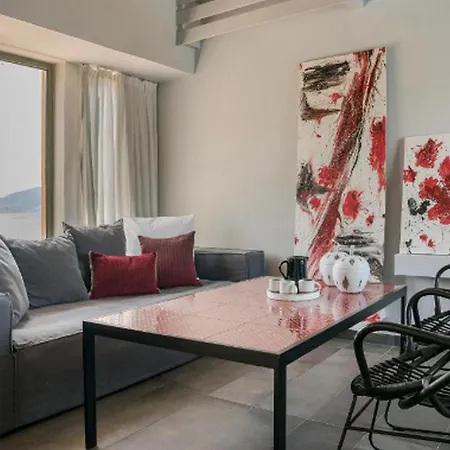 Sensational Kefalonia Lotto 2 Bedrooms Seafront Spectacular Sea Views Private Outdoor Pool Assos Villa