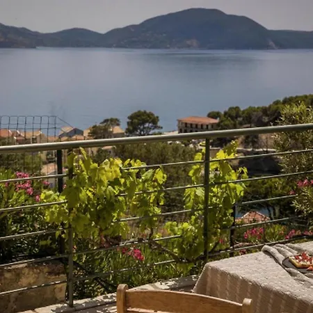 Villa Sensational Kefalonia Lotto 2 Bedrooms Seafront Spectacular Sea Views Private Outdoor Pool Assos