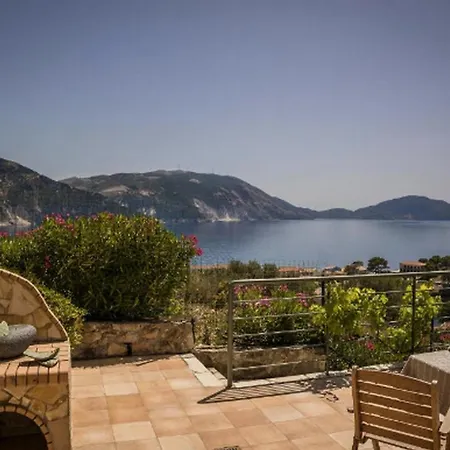 Villa Sensational Kefalonia Lotto 2 Bedrooms Seafront Spectacular Sea Views Private Outdoor Pool Assos *
