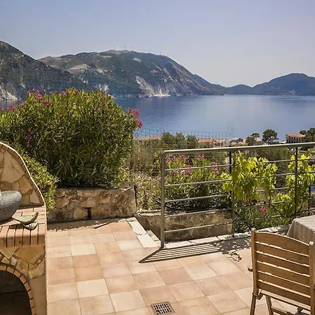 Villa Sensational Kefalonia Lotto 2 Bedrooms Seafront Spectacular Sea Views Private Outdoor Pool Assos *